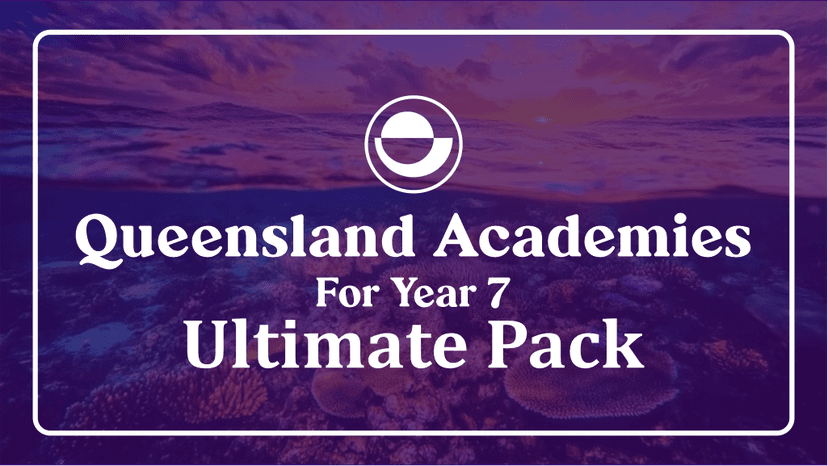 Queensland Academies Ultimate Pack (Year 7 Entry)