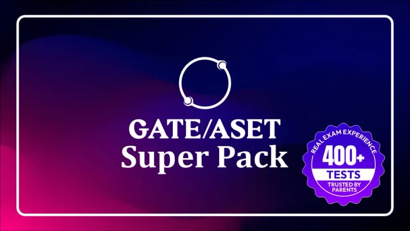 ASET/GATE Test Preparation Super Pack
