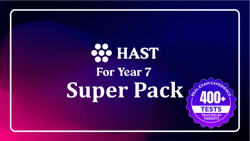 HAST For Year 7 Super Pack course thumbnail - BrainTree Coaching Australia exam preparation program